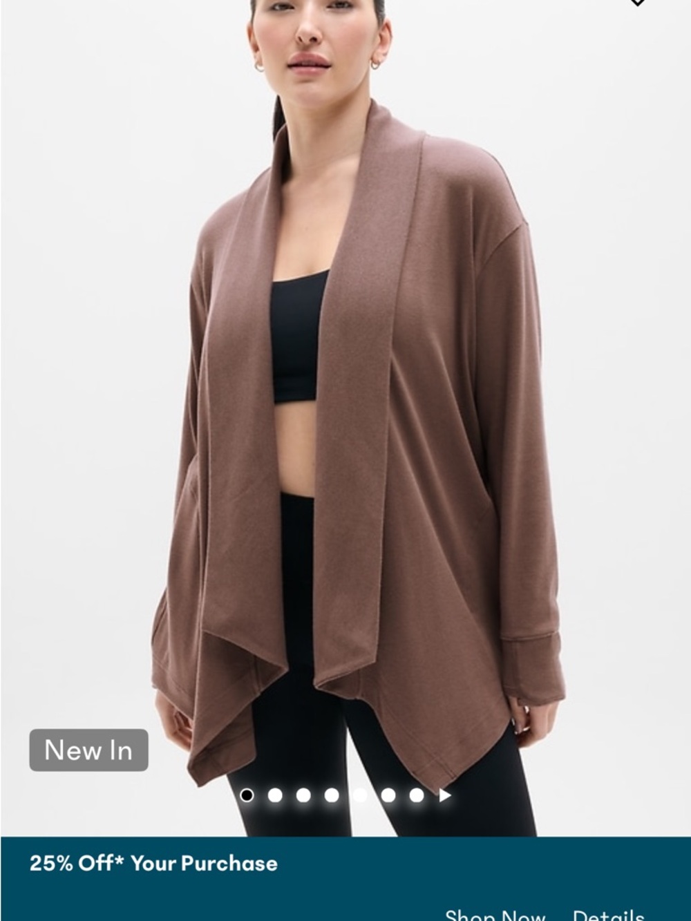 Athleta pranayama restore wrap